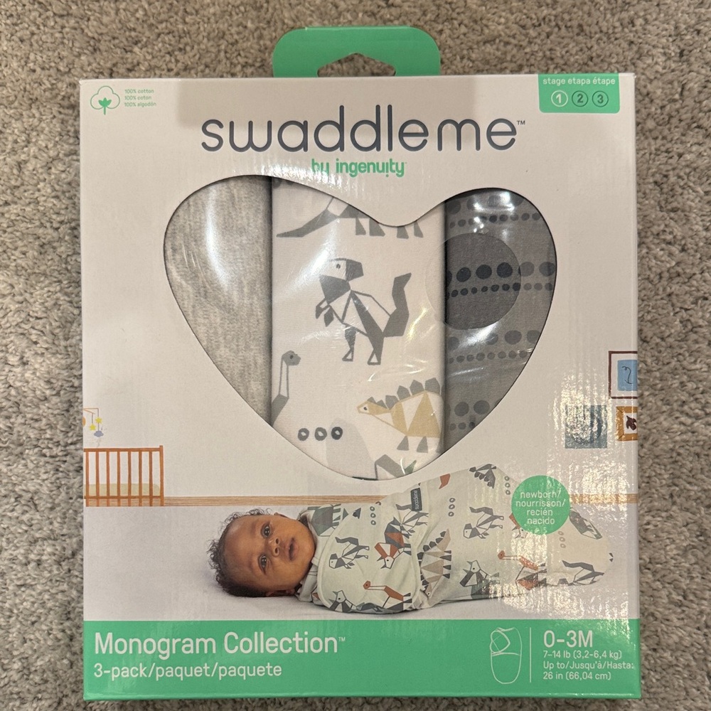 SwaddleMe Baby Swaddles, 3-pk